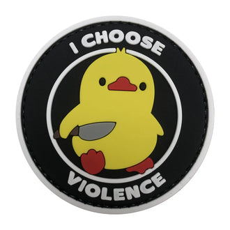 3D Patch I choose violence duck