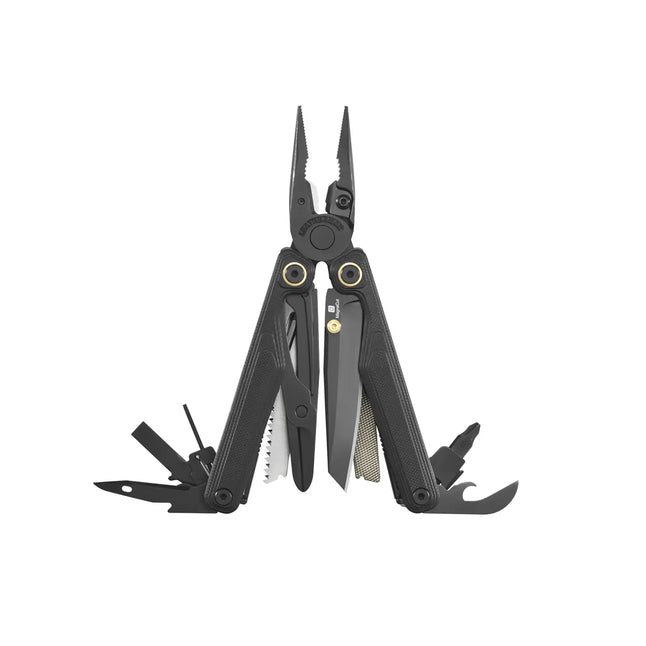 Leatherman Multitool Wave Alpha Obsidian + Bit Kit Bundle - ASMC