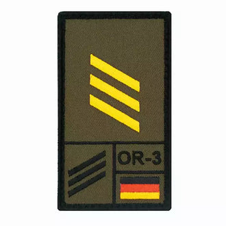 Parche de rango Hauptgefreiter Marine