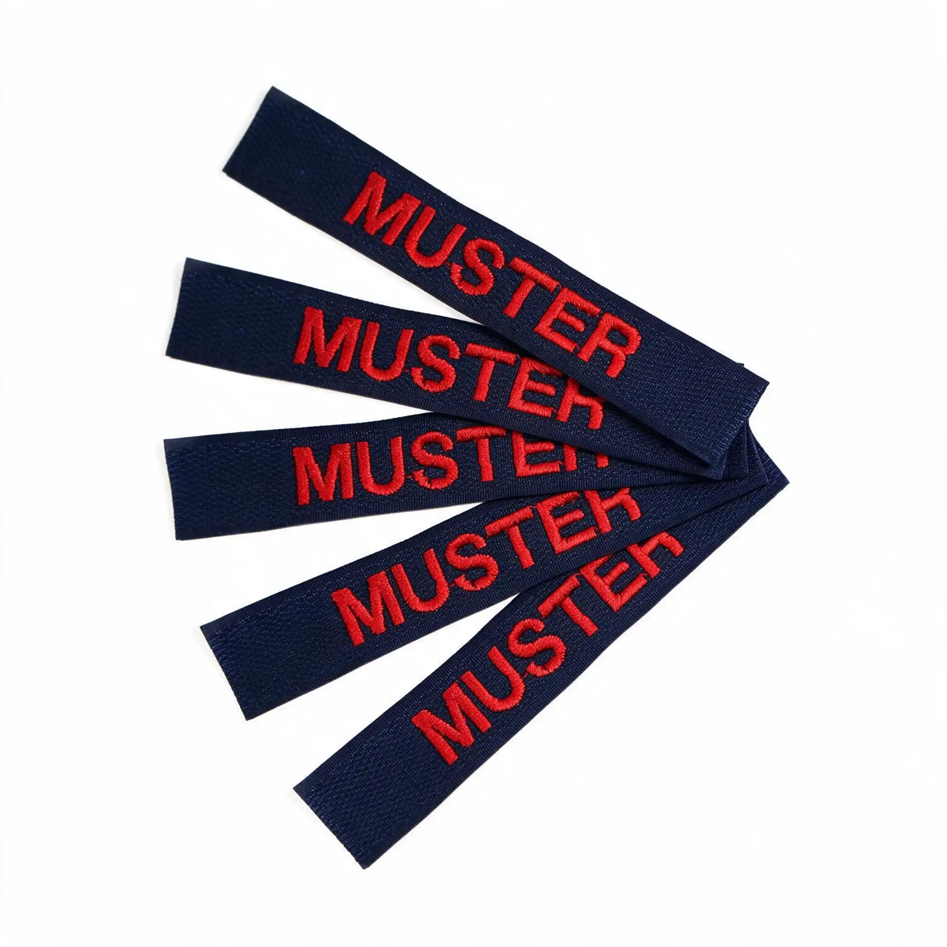 Name tapes 5-pack Navy