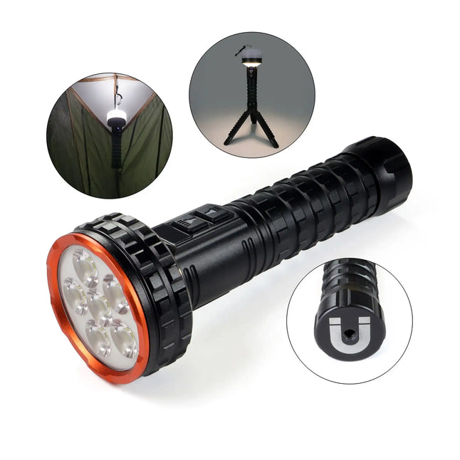 LED-Taschenlampe 4 in 1 4000 Lumen