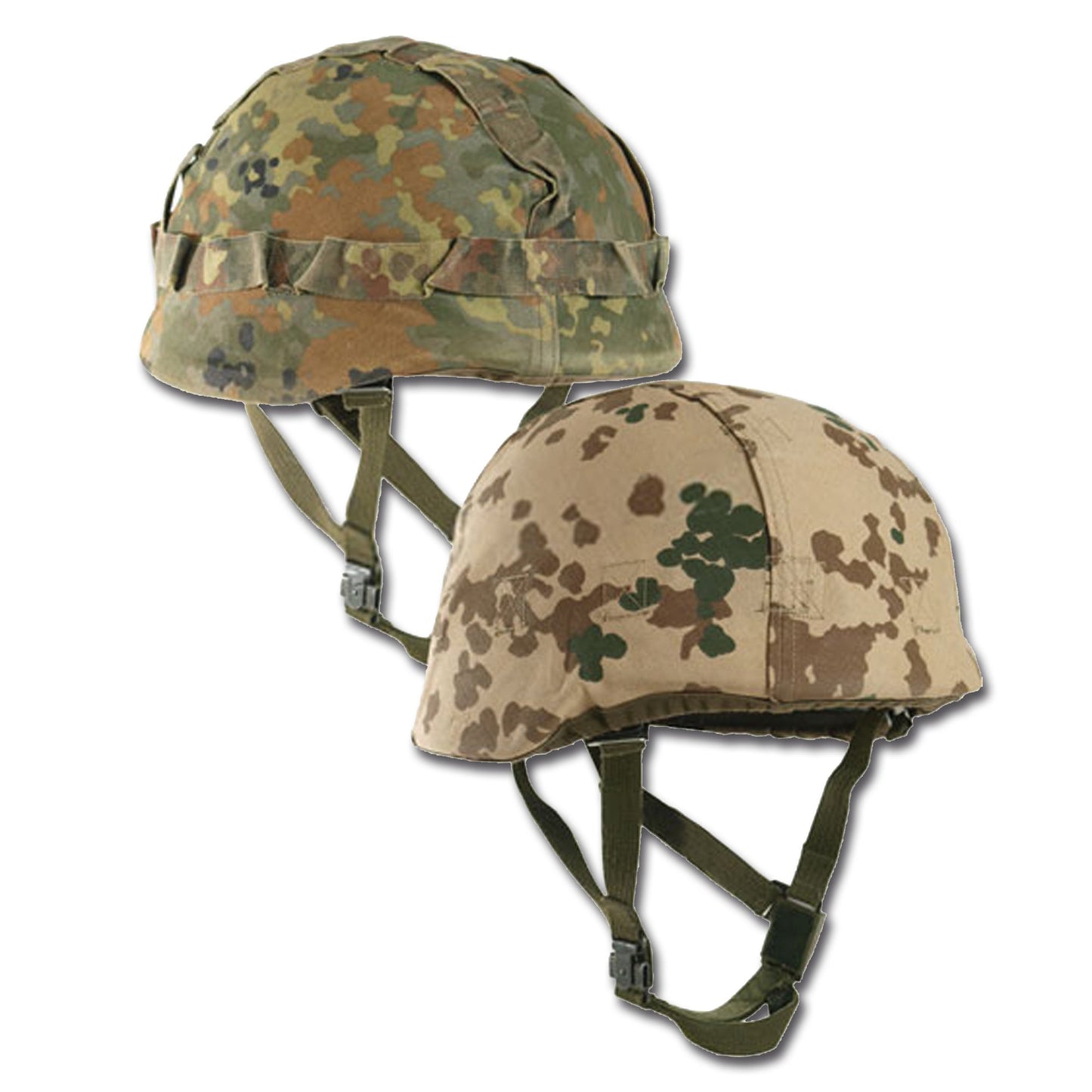 Funda para casco del ejército alemán reversible usada