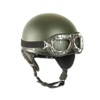 Retro helmet half shell