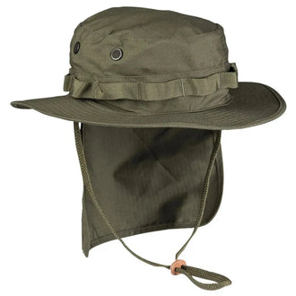 Boonie británico ripstop con neckflap