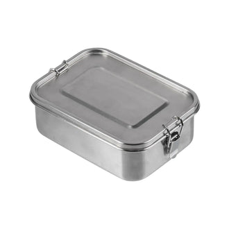 Lunchbox stainless steel 18 x 14 x 6.5 cm