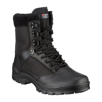 Botas tácticas con cremallera YKK