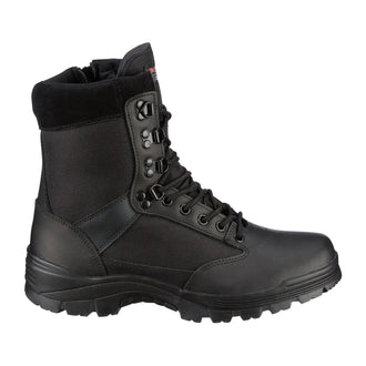 Botas tácticas con cremallera YKK