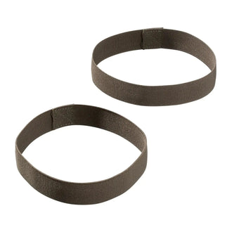 Olive-colored elastic for trousers, set of 2