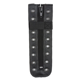 Boot quick-release fastener with 8 eyelets, black