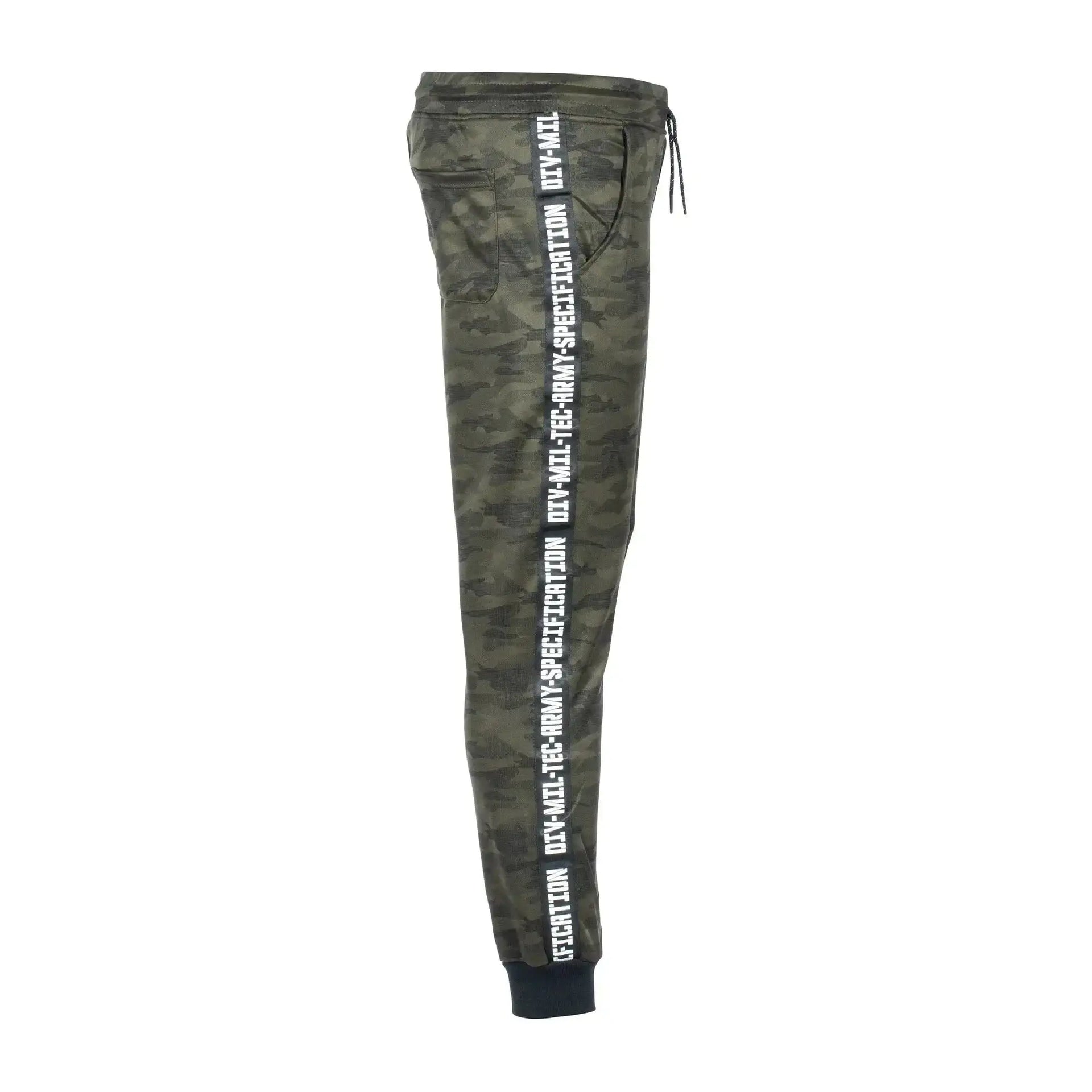 Mil-Tec BW Elasticated Trouser Straps With Velcro (Pair) - Adjustable Leg Bands, Skin-Friendly Material
