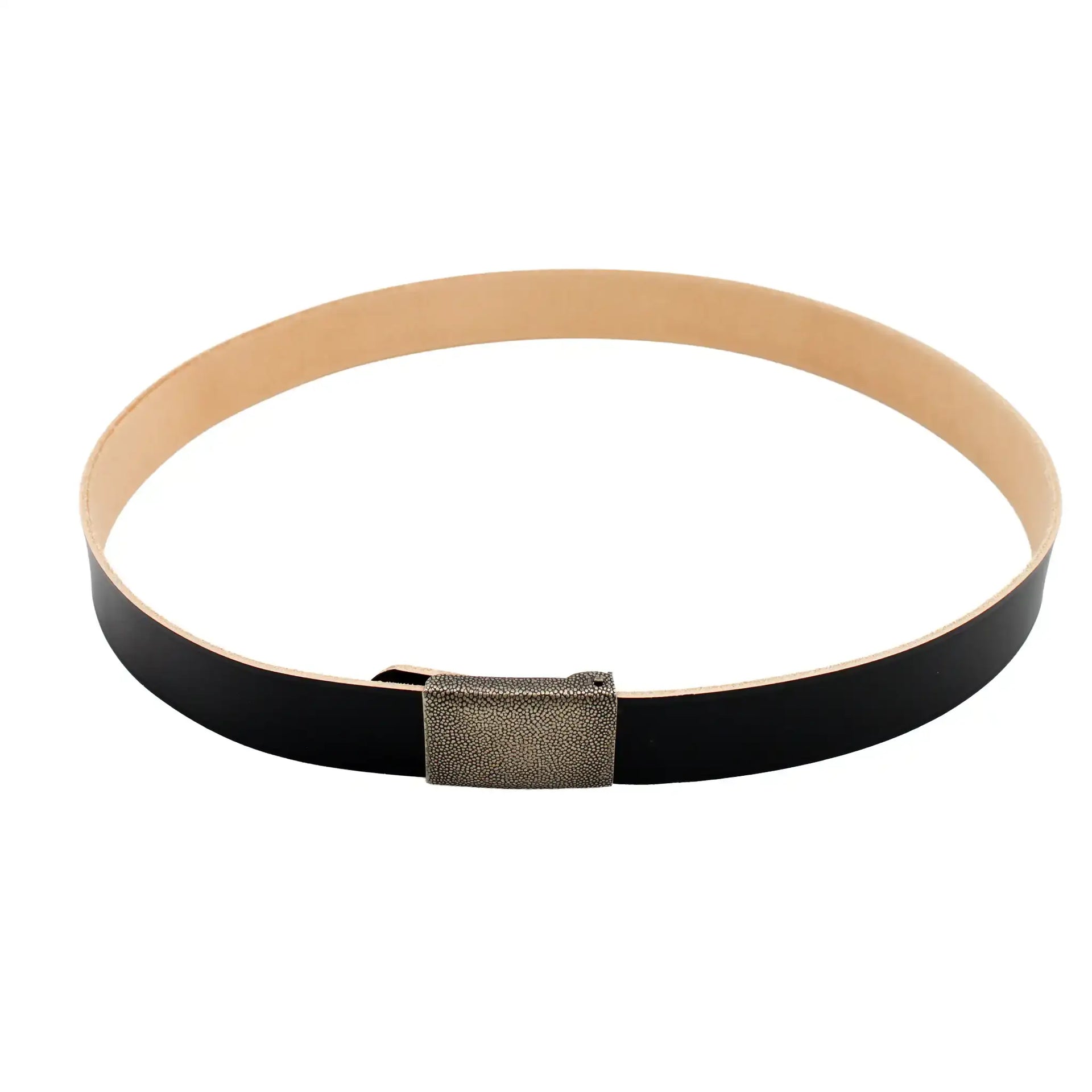 BW leather trouser belt according to TL Army and Air Force