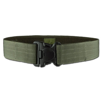 Enforcement belt with adjustable safety buckle