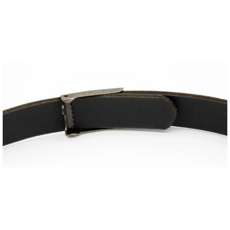 Dyed-through leather trouser belt 32 mm to TL