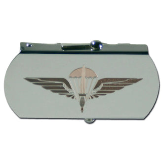 Belt with buckle Belgium Para Commando