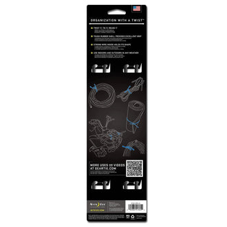 Gear Tie Original size 24 black pack of 2