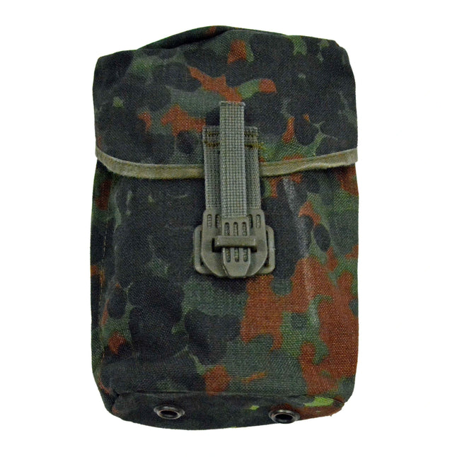 BW canteen pouch flecktarn used