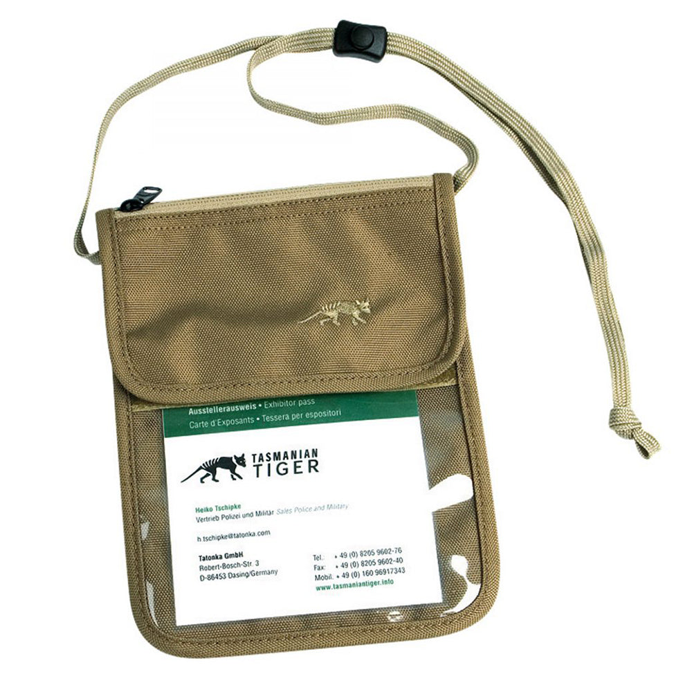 ID Holder Neck Pouch khaki