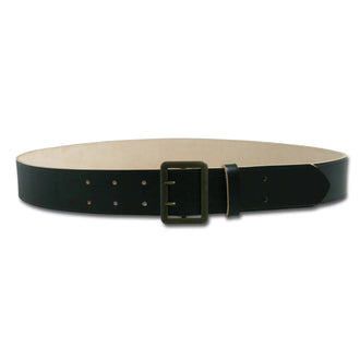 Police duty belt leather hand-stitched