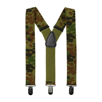 camouflage suspenders