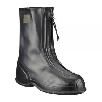 Used German Army rubber overshoes with zipper