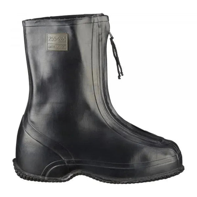 Used German Army rubber overshoes with zipper