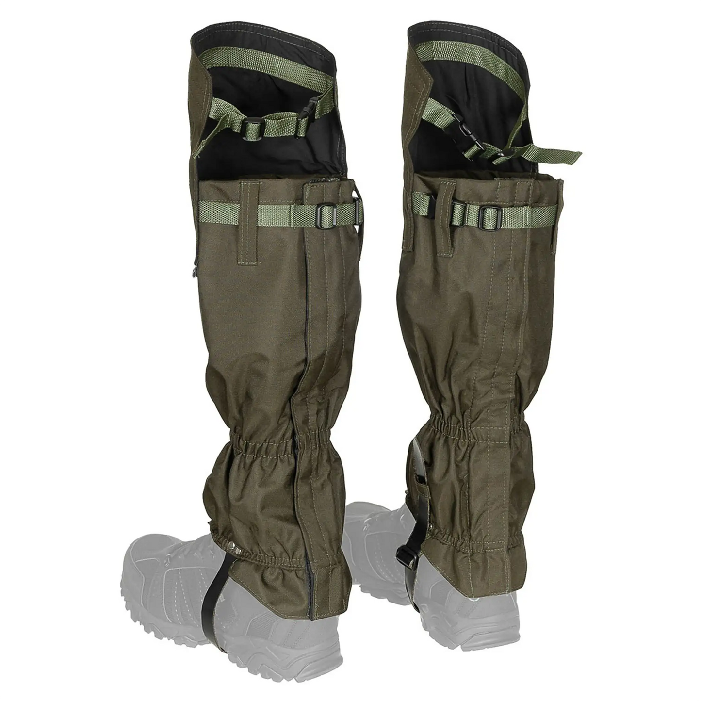 Gamaschen Overknee mit Reißverschluss