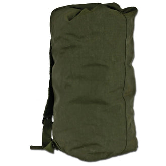 US duffel bag, used olive green