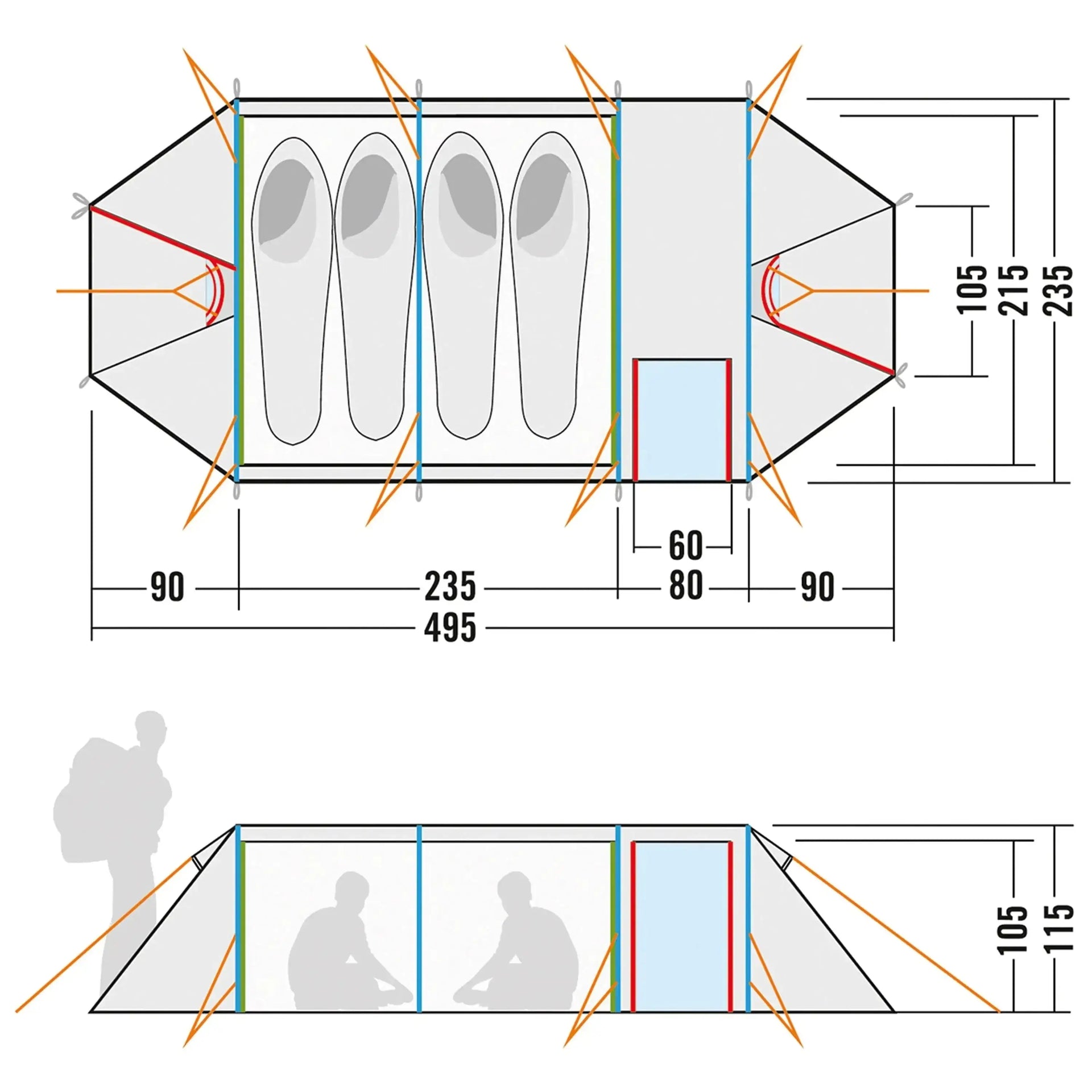 tatonka-tunnelzelt-alaska-4-pu-light-oliv-ansicht-9
