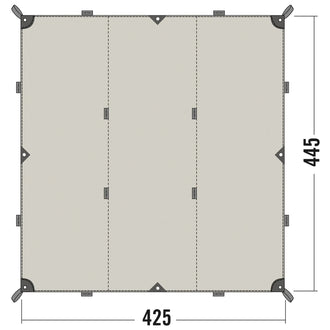 Sunshade Tarp 1 TC sand beige