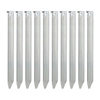 Tent peg steel pack of 10