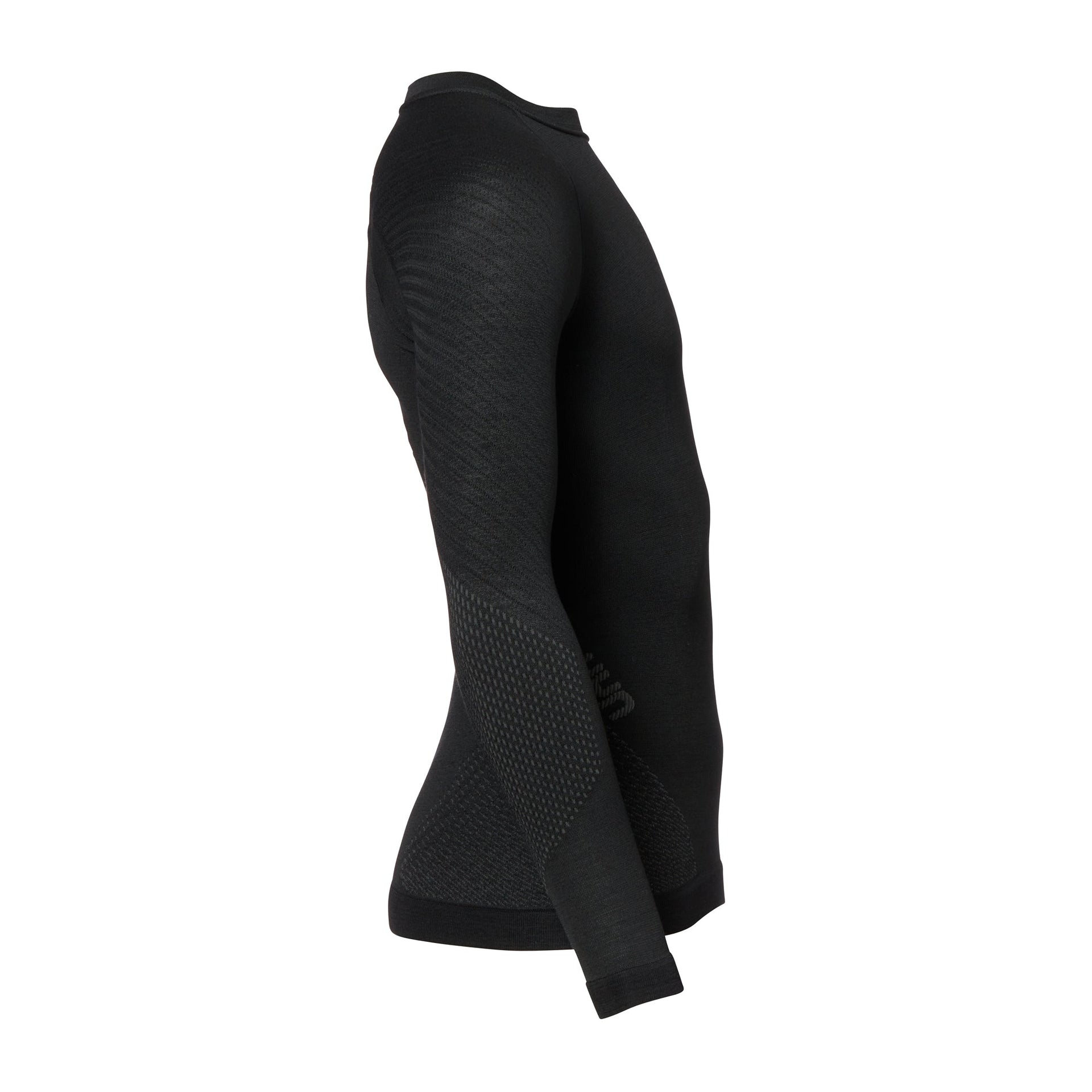 Men's Long Sleeve Fusyon Merino  anthracite