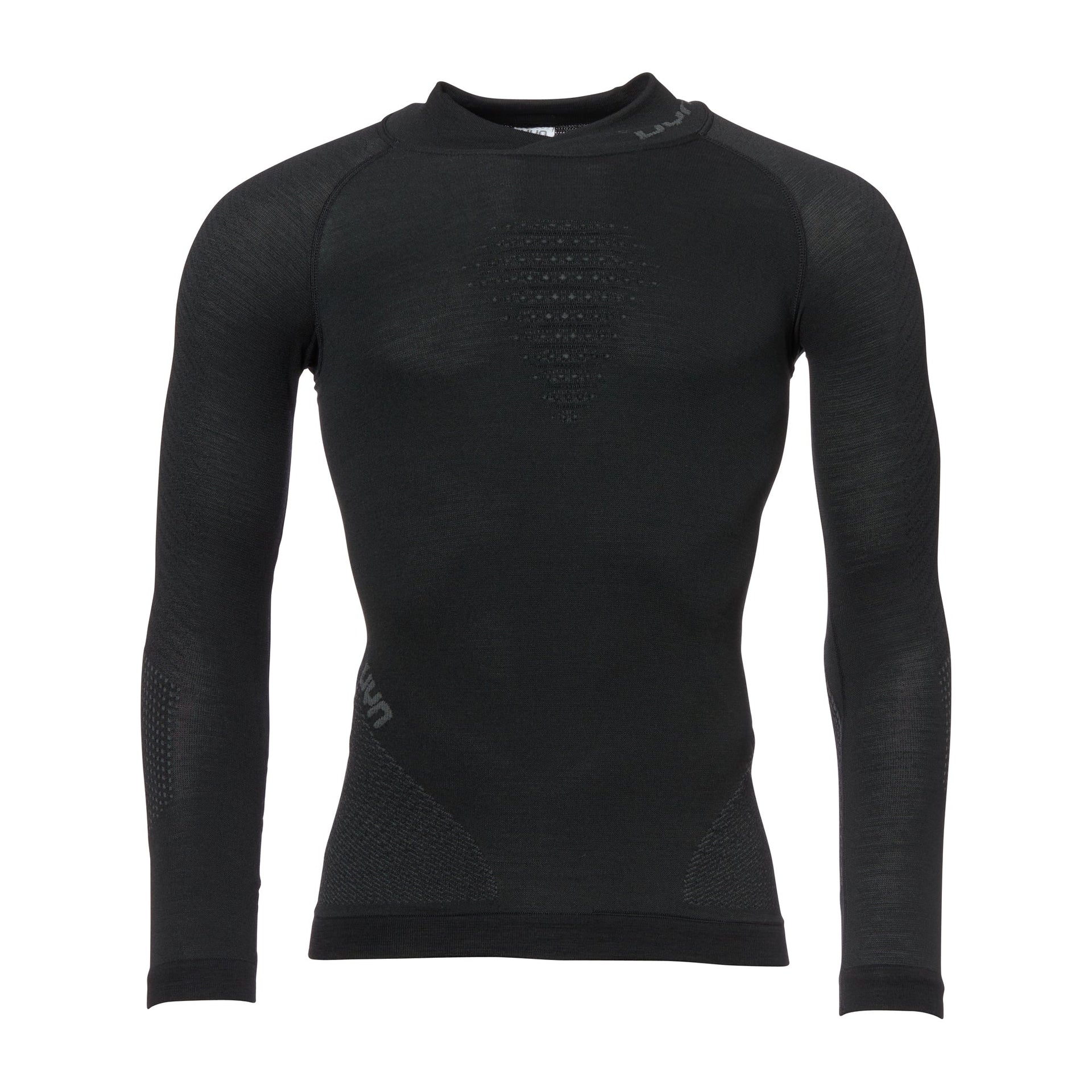 Men's Long Sleeve Turtleneck Fusyon Merino  anthracite