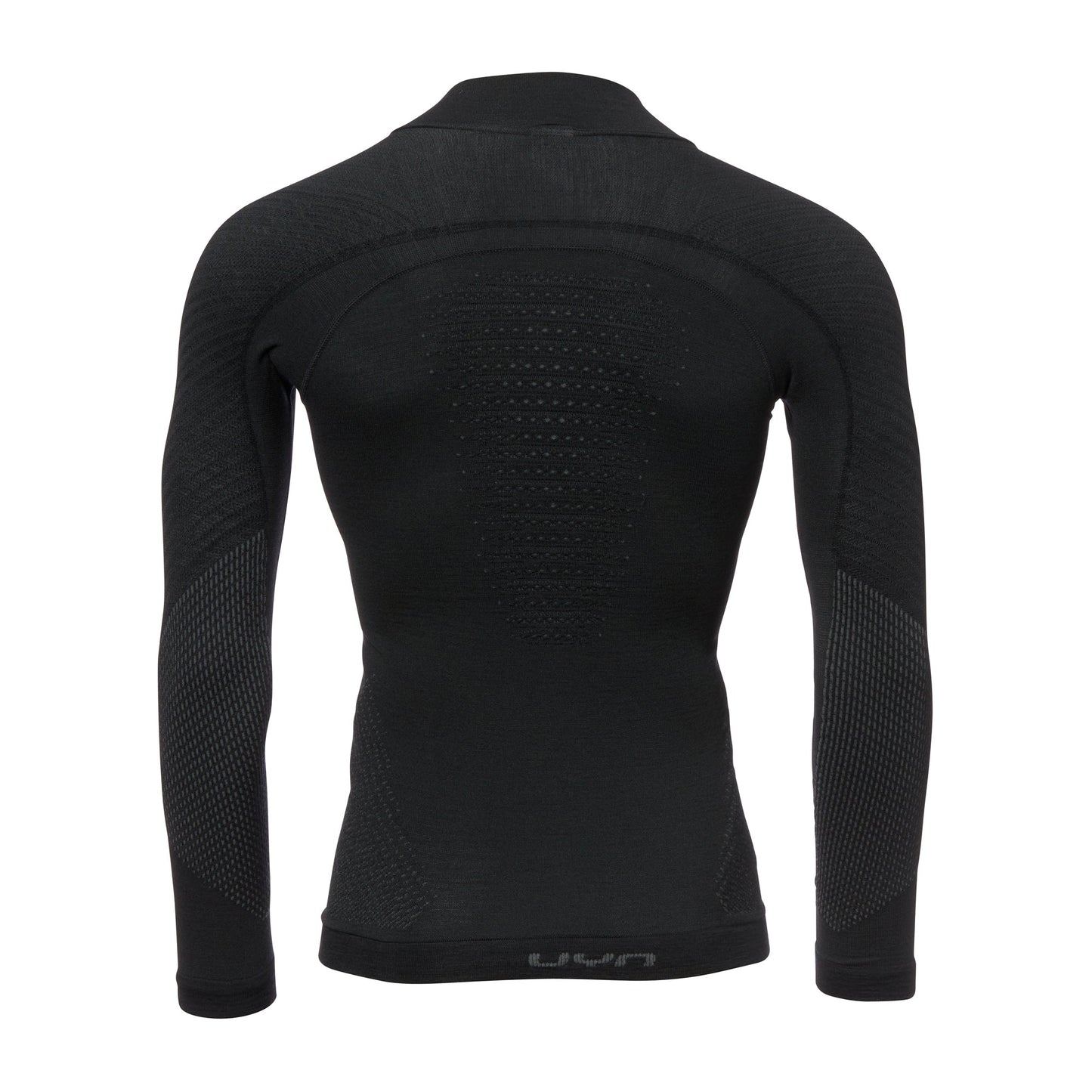 Men's Long Sleeve Turtleneck Fusyon Merino  anthracite