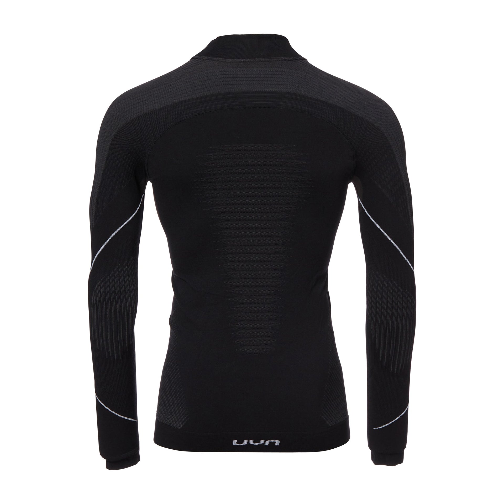 Mens Long Sleeve Turtleneck Evolutyon  anthracite white