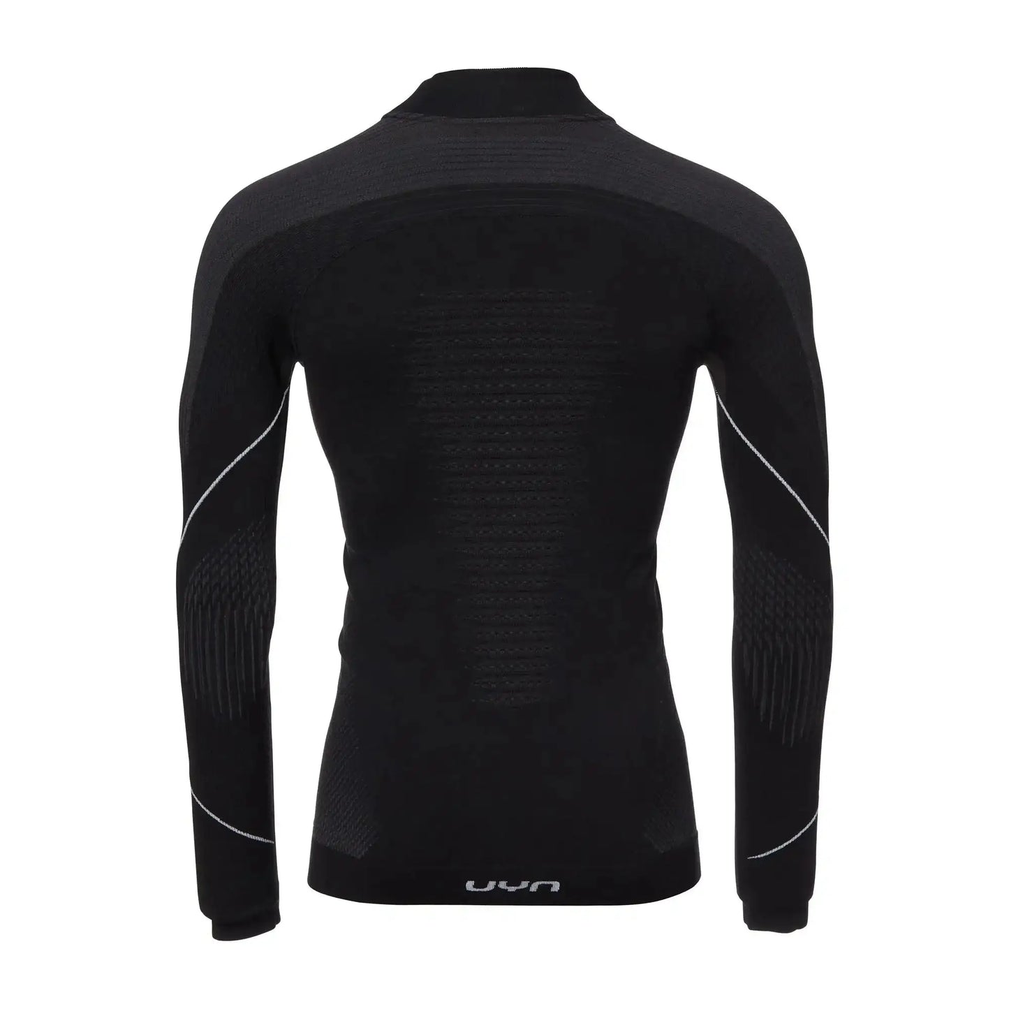 uyn-longsleeve-mit-rollkragen-evolutyon-maenner-schwarz-anthrazit-ansicht-2