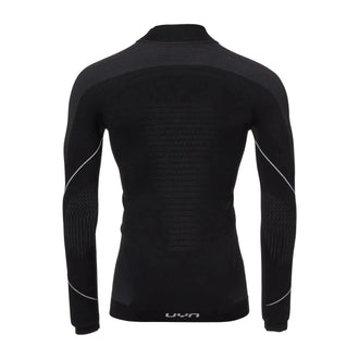 Long-sleeved shirt with roll neck, Evolutyon men's, black anthracite