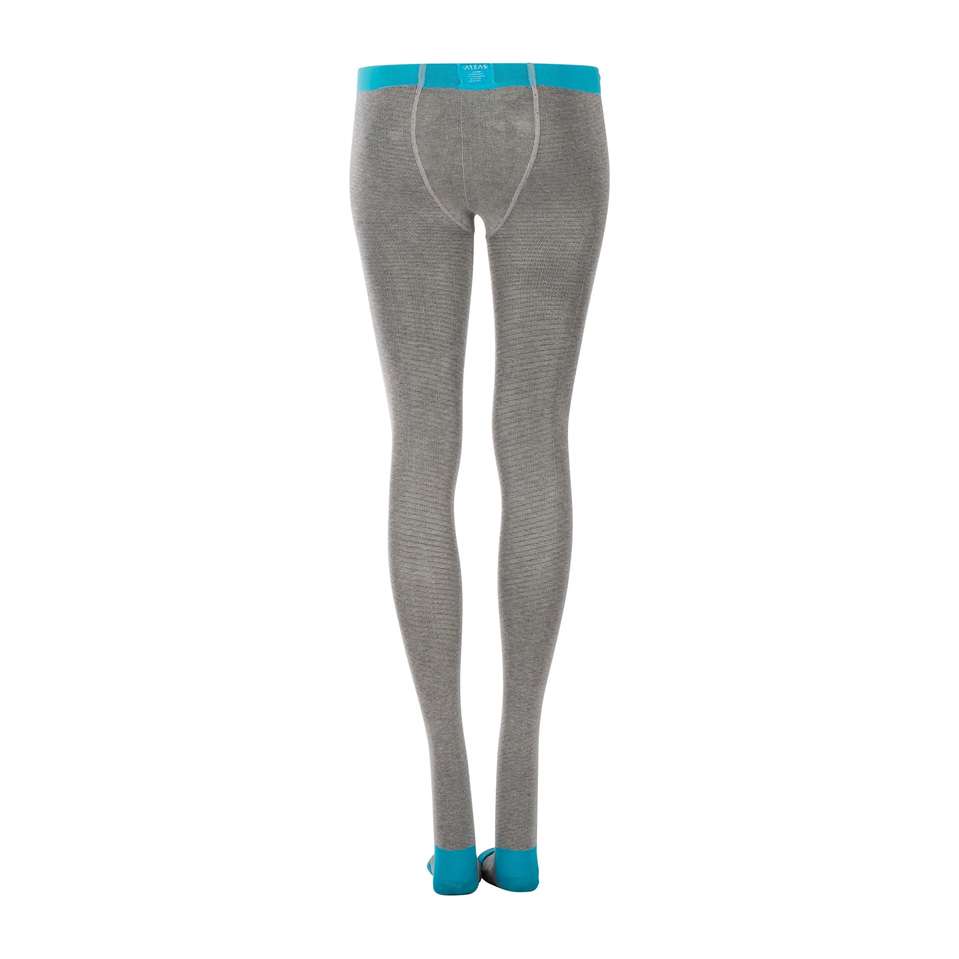 Collant da recupero lungo unisex di colore grigio
