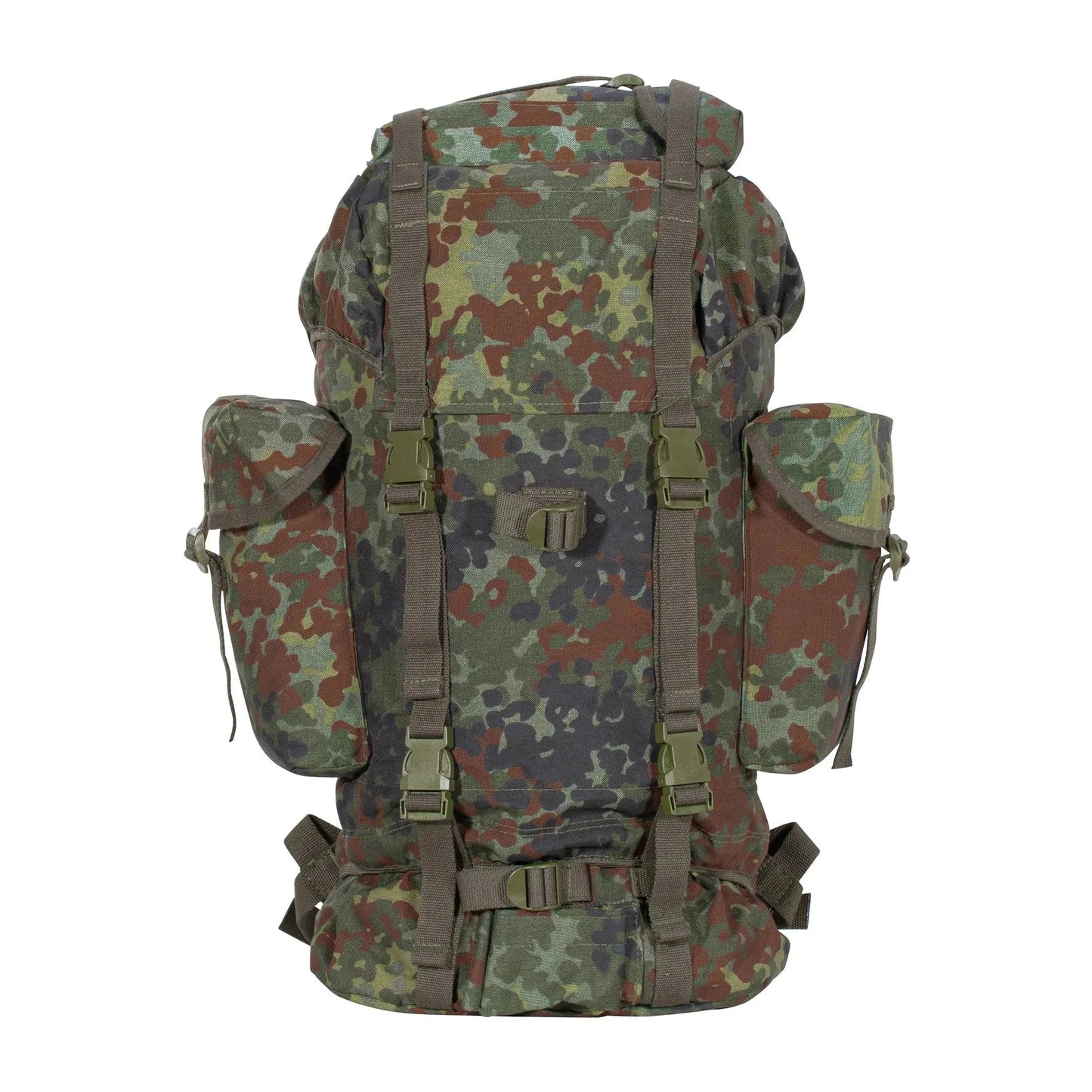 BW combat backpack Flecktarn 65 L used