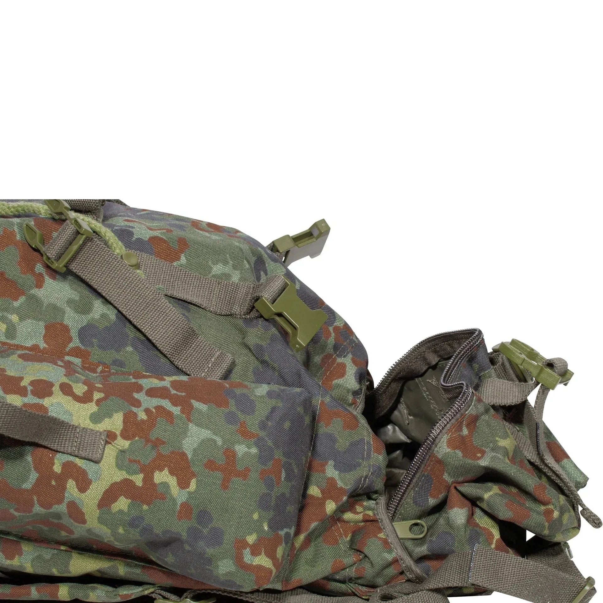 BW combat backpack Flecktarn 65 L used