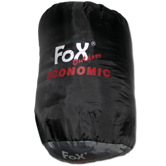Saco de momia Economic negro gris