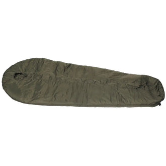 Dutch olive green sleeping bag, used