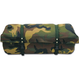 Self-inflating thermal mat