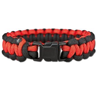 Survival parachute cord bracelet