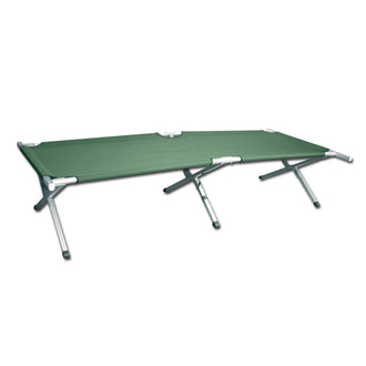 Cama de campaña US estructura de aluminio 210 x 70 cm