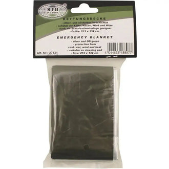 Couverture de survie 213 x 132 cm