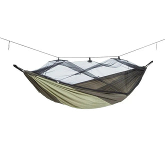Hamaca Moskito Traveller Thermo verde negro