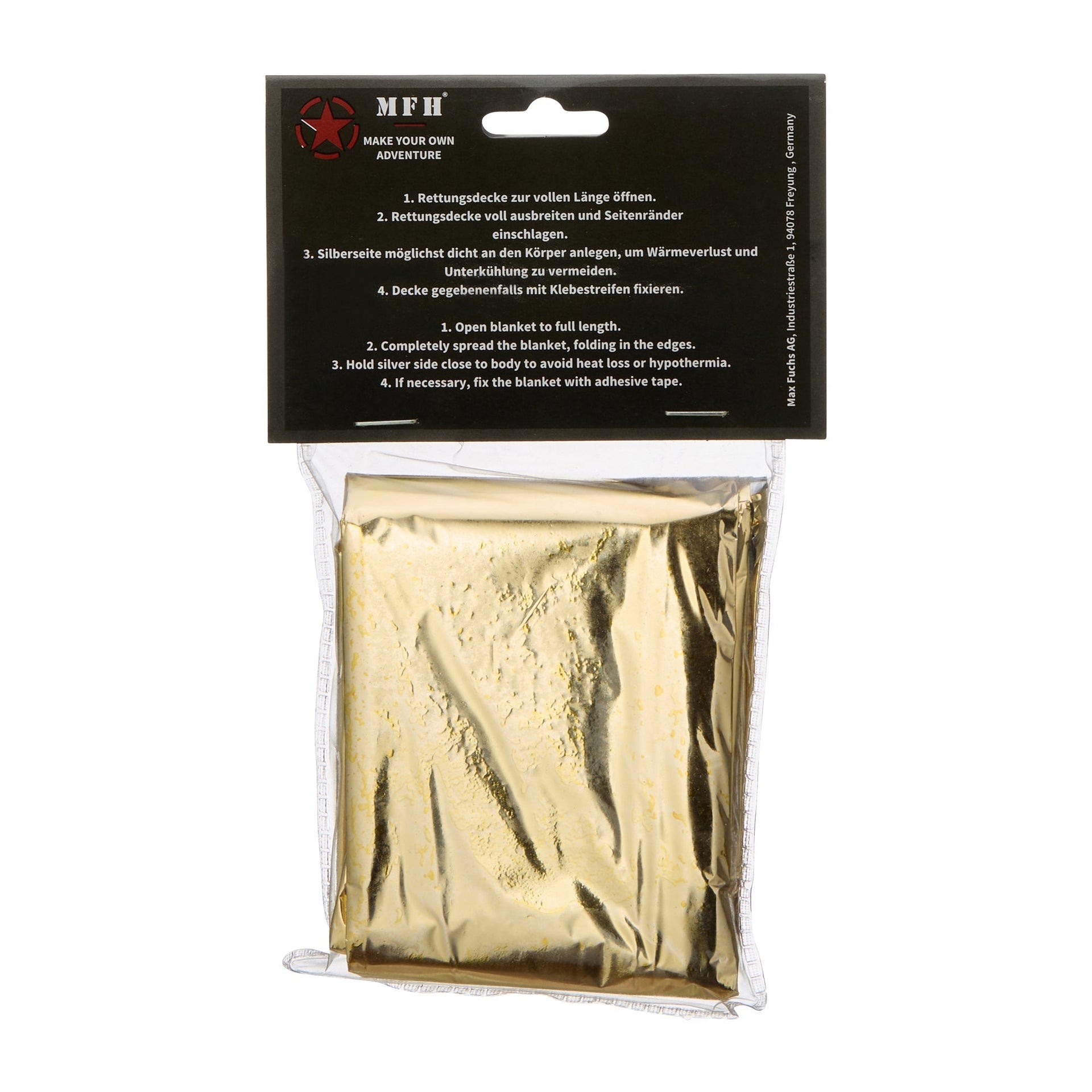 Emergency Blanket  silver