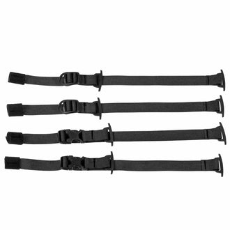 Gear pack compression straps