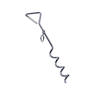 Spiral peg metal 40 cm