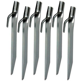 Flachstahl Heringe  18 cm 6er Pack